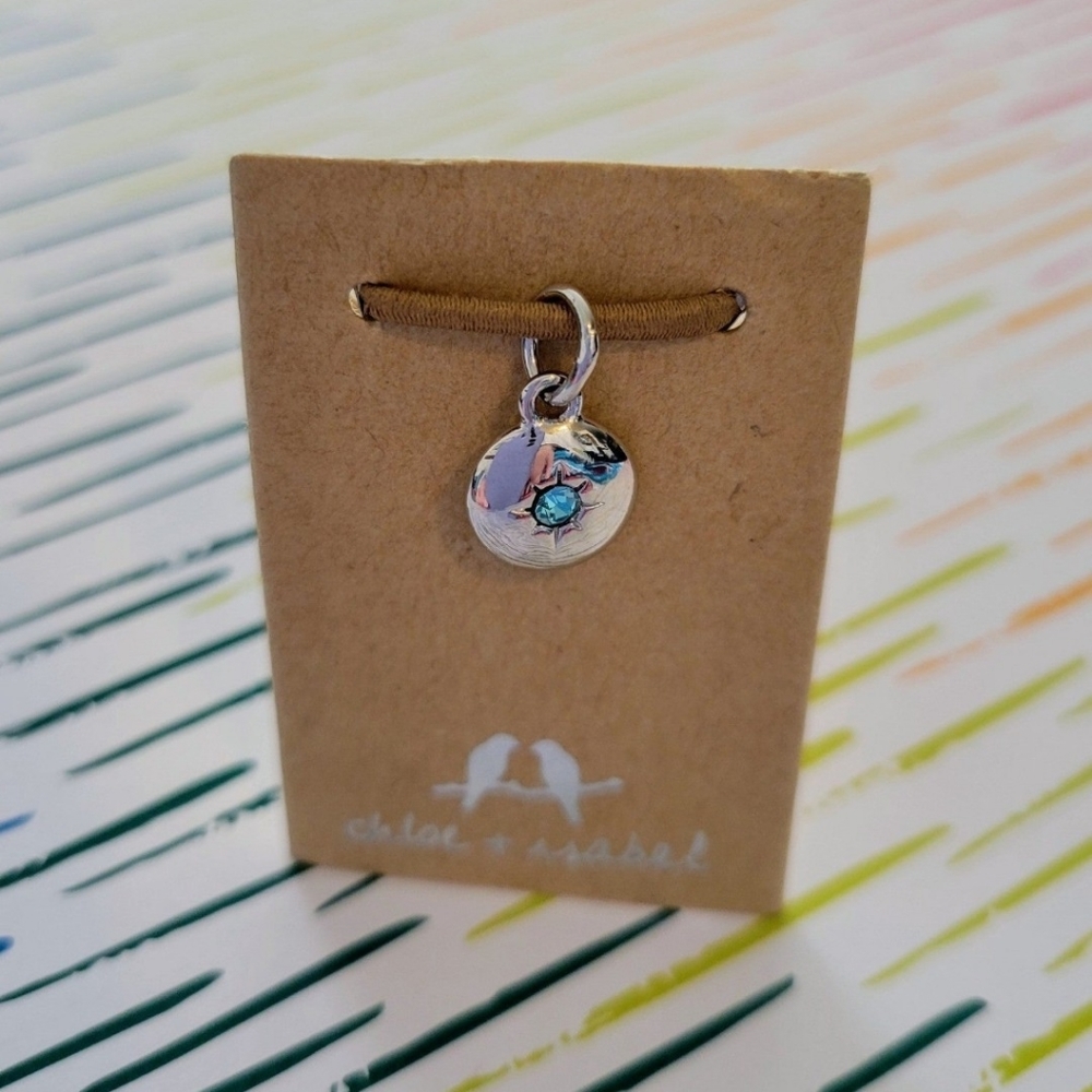 Chloe + Isabel Petits Tre'sors March Birthstone Charm